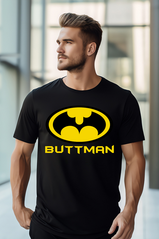 Butt Man - Funny Unisex Heavy Cotton Tee