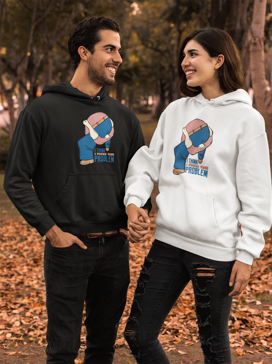 I Think I Found Your Problem - Funny Unisex Heavy Blend Hoodie